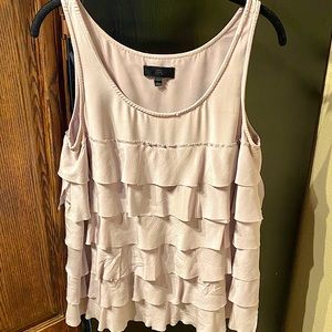 BR Ruffled dressy Tank Top